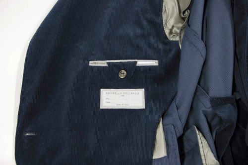 NWT$5250 Brunello Cucinelli Cashmere Blend DB Corduroy Sport Coat 48/38US A252 - Picture 6 of 12
