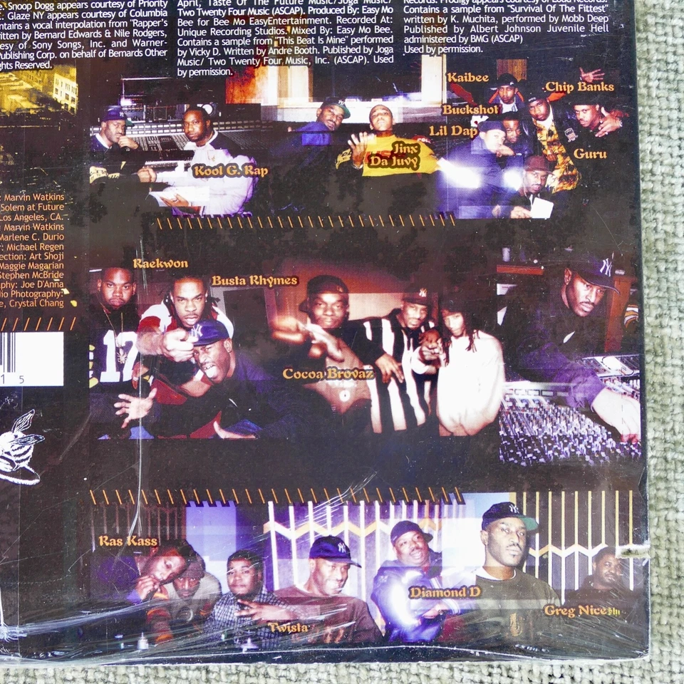 Easy Mo Bee "Now or Never: Odyssey 2000" SEALED 2 disc LP vinyl record P1 53521 - Image 4 of 4