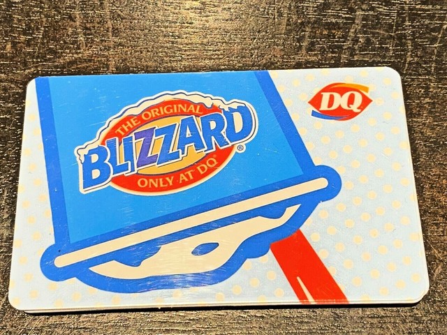 15 DAIRY QUEEN Gift Card Never Used ships quickly and