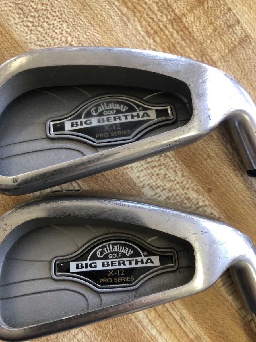 Callaway X-12 PRO SERIES #5 Irons. 2 Clubs. | eBay