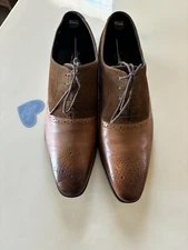 Men’s Sweeney By Oliver Sweeney Sanago 2 Brown/Cognac Dress Shoes SZ US 11 