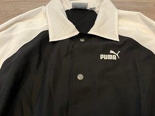 Puma Vintage Retro Throwback 80  s 90  s Track Athletic Jacket