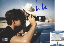 DIRECTOR WIM WENDERS SIGNED PARIS, TEXAS 8x10 MOVIE PHOTO BECKETT COA BAS DIRECTOR WIM WENDERS SIGNED PARIS, TEXAS 8x10 MOVIE PHOTO BECKETT COA BAS