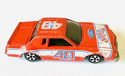 レッドフード ホットトイズ Ertl Six Pack Brewster Baker Ford Thunderbird 1982 Vintage 1/64