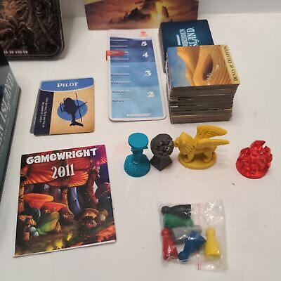 Forbidden Island Board Game 100% complete Gamewright Adventure 2-4 Players