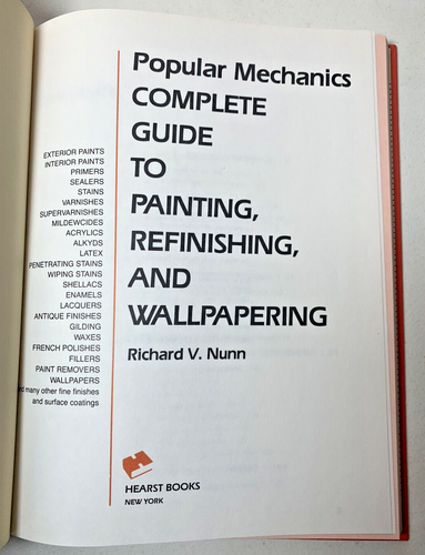Vintage, Popular Mechanics DIY Guide. Painting, Refinishing and Wallpapering - Picture 2 of 3