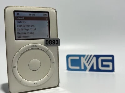 Apple iPod classic 10 GB 2nd 2G Generation 2002 A1019 10GB 1.Gen Top Zustand 93 - Bild 1 von 4