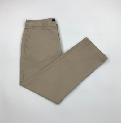 Men's Beige Gant Chinos W35 L31 New Haven Regular Fit Straight Leg Trousers B
