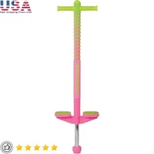 Kids Pogo Stick Ages 5 Plus 40 to 80 lbs Outdoor Toy Easy Grip Non-Slip Pegs New