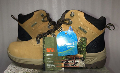 Ozark Trail M OT Free Edge Hiker Suede Wheat Boots Men's Size 13 Waterproof NEW