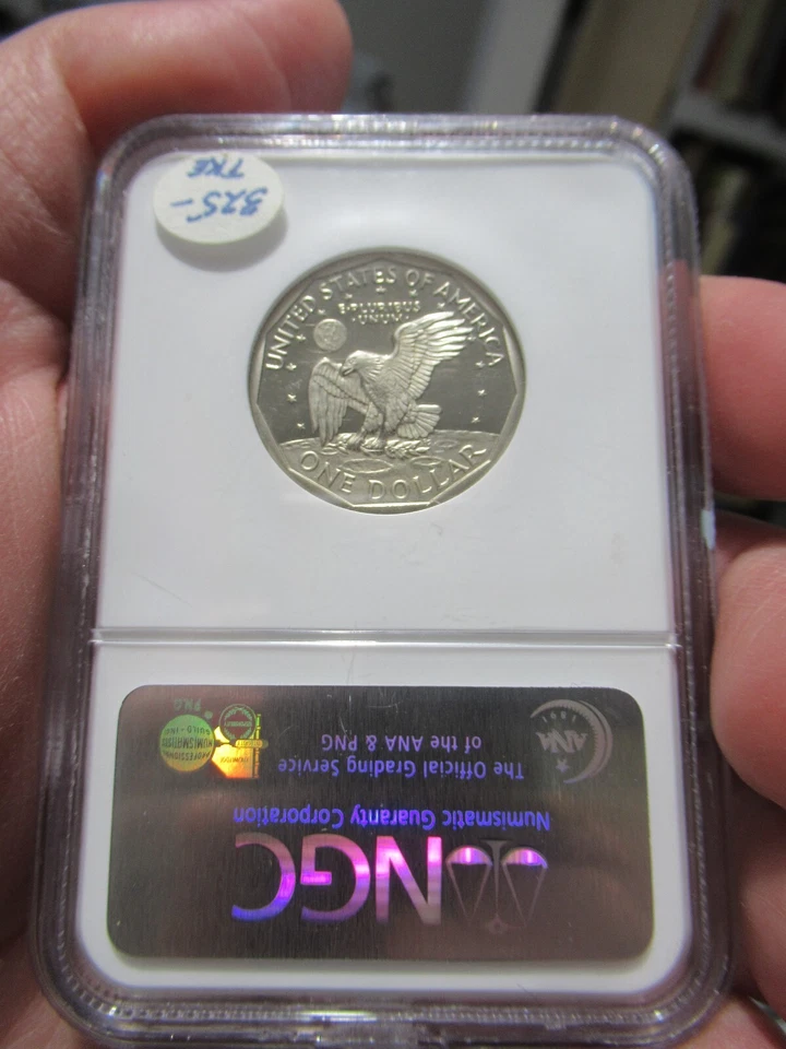 1981 S Type 2 Susan B. Anthony Dollar, SBA, NGC PF 69, ULTRA CAMEO - Image 3 of 3