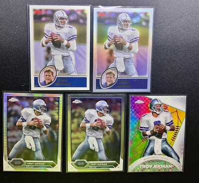 2023 Topps Composite - Chrome All-Etch Troy Aikman #CAE-5 X-Fractor