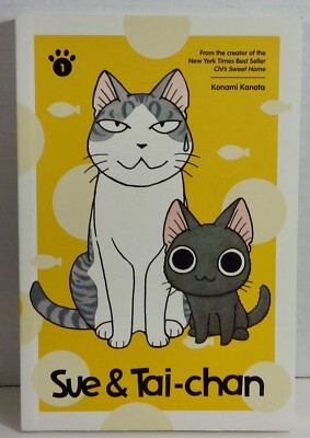 Sue & Tai Chan  Volume 1 Paper Back Book Konami Kanata