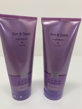 Lot Of 2 Avon Solutions Slim  Sleek Leg Perfecter 6.7 oz Med-Dark Skin Tone NOS