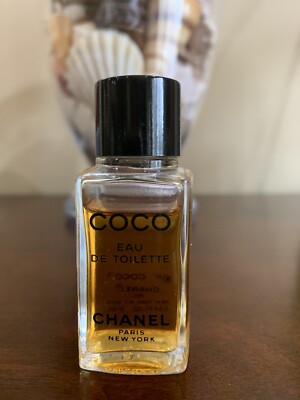 Coco Chanel  .64 Oz EDT Splash Original Vintage