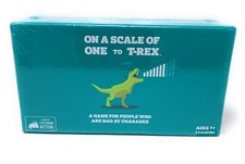 On a Scale of One to T-Rex Game by Exploding Kittens-NEW/OTHER