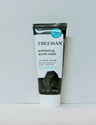 Freeman exfoliating scrub mask For Uneven Texture 3oz Safe for Sensitive Skin