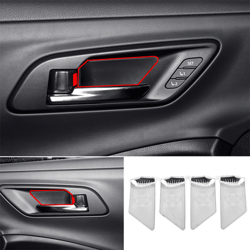 For Toyota Crown 2023-2024 Silver steel Inner Door Bowl Horn Speaker Cover Trim - Picture 1 of 6