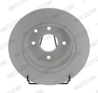 2X Ferodo DDF1941C Bremsscheibe Passend FüR Nissan