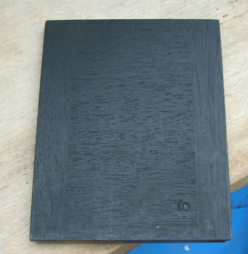 small wooden blank lens board 111 x 87.5 x 6.4 4 3/8 x 3.15/16 x 1/4 - Image 2 of 4