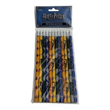 Harry Potter Hogwarts House Crests Wood No 2 Pencils 12-pack Easter Basket