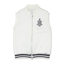 Nike The Athletic Dept Quilted Track Gilet White Womens S