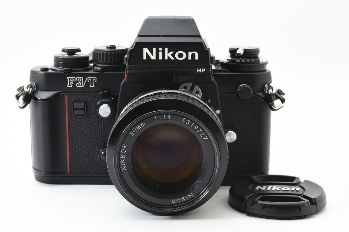 Near Mint** Nikon F3/T F3T HP Black 35mm Film Camera + Near Mint** Nikon F3/T F3T HP Black 35mm Film Camera +