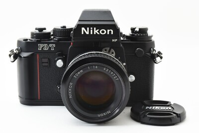 Near Mint** Nikon F3/T F3T HP Black 35mm Film Camera + Near Mint** Nikon F3/T F3T HP Black 35mm Film Camera +
