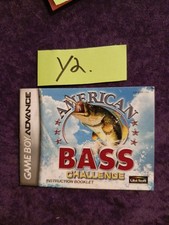 American Bass Challenge Nintendo GameBoy Adva...