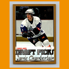 Jamie Chamberlain Rookie #255 1999 Topps Peterborough Petes Hockey Card NHL NM