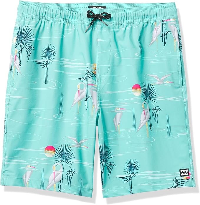 Billabong Boys Sundays Layback Boardshort-Color Spearmint-Size Large 8490₽