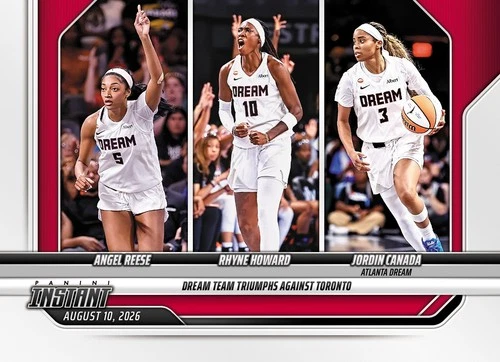 PRESALE '26 Panini Instant WNBA Angel Reese/Rhyne Howard/Jordin Canada 297 Dream