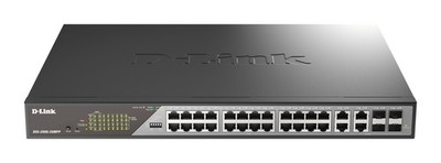 D-Link DSS-200G-28MPP Managed Network Switch L2 Gigabit Ethernet (10/100/1000) S