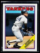1988 Topps #60 Rickey Henderson