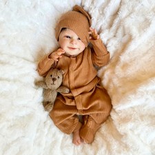 Anano Bambole Reborn Maschio Tutta In Silicone Morbido 45CM Bambola Neonato Rebo