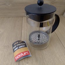 Bodum Brazil 8 Cup French Press 1 Litre Black Cafetiere Coffee Maker