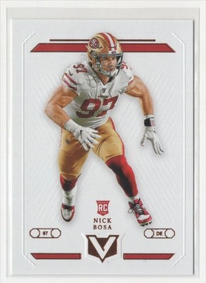 2019 Panini Chronicles Vertex Nick Bosa RC San Francisco 49ers #V-11