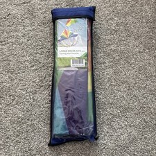 Large Rainbow Delta Kite for Kids  Adults,Single Line Beach Kite for Kids Ag...