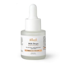 Vilvah Milk Drops Serum 20ml  Brightens Skin, Fades Scars  Rice  Algae