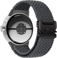 Elastic Nylon Strap Compatible with Google Pixel Watch 4 45mm Breathable