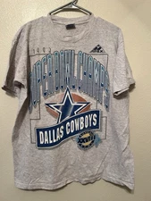 Vintage Apex One Dallas Cowboys Super Bowl Champs Shirt Large Preowned 90s BG26