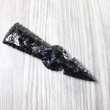 1 Obsidian Ornamental Tomahawk Head 6559 Axe Hatchet Ax