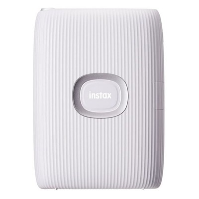 Fujifilm Instax Mini Link 2 Printer Clay White + Instax Mini Film - 20 Shots