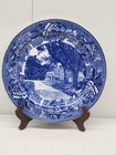 C1899 Wedgwood Etruria Blue Transfer Decorative Plate The Wayside Inn — photo 1