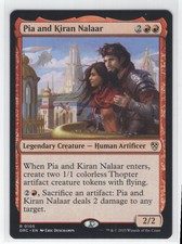 #105 2025 Magic Aetherdrift Commander * Pia and Kiran Nalaar Rare