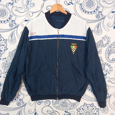 F.I.C. CANOTTAGGIO 90'S MADE IN ITALY GR M ZIPPER JACKET BOOTFAHREN BOATING VTG