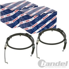 2x BOSCH HANDBREMSSEILE passend für VW CALIFORNIA MULTIVAN TRANSPORTER