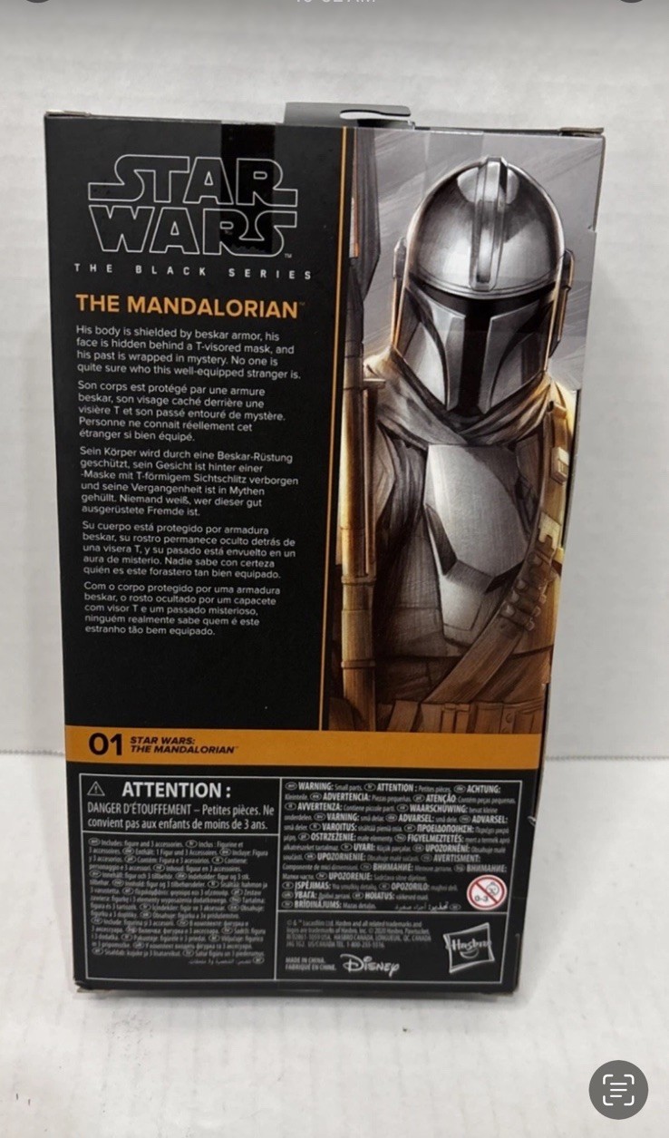 Mandalorian (Beskar) - Star Wars Black Series - The Mandalorian - 6" - 2020