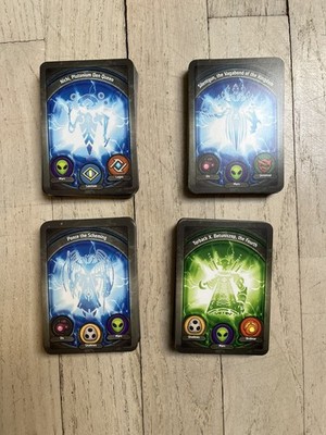 KeyForge Bulk Lot   4 Unique Decks   Nichi, Torback X., Ponce, Silentgun   Mixed