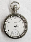 Vintage Antique Elgin 7 Jewels  pocket Watch 58mm Not Running